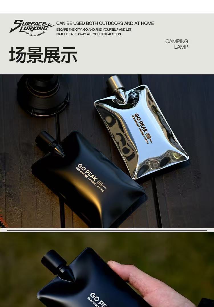 ‌304 stainless steel wine flask, 6 ounces, portable pocket design, ergonomic principle, fine craftsmanship, perfect product.