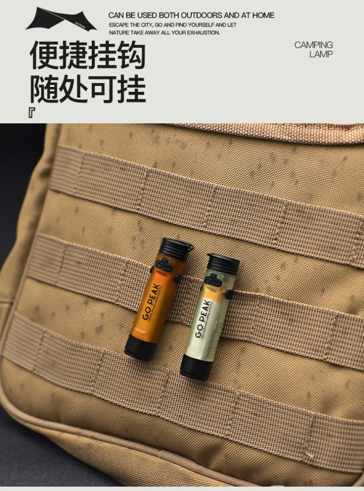 GO PEAK pocket flashlight,