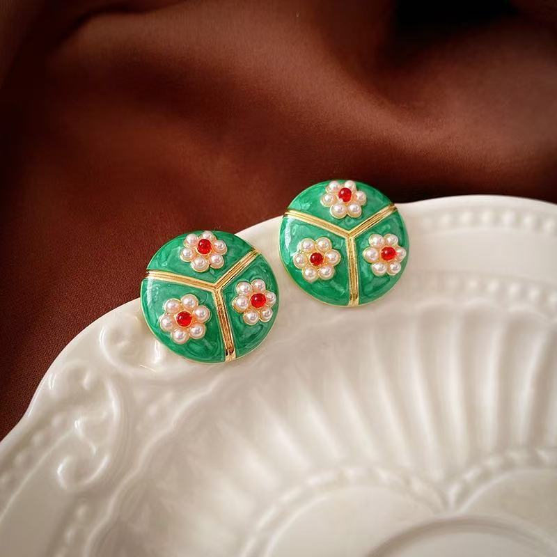 Vintage-inspired earrings