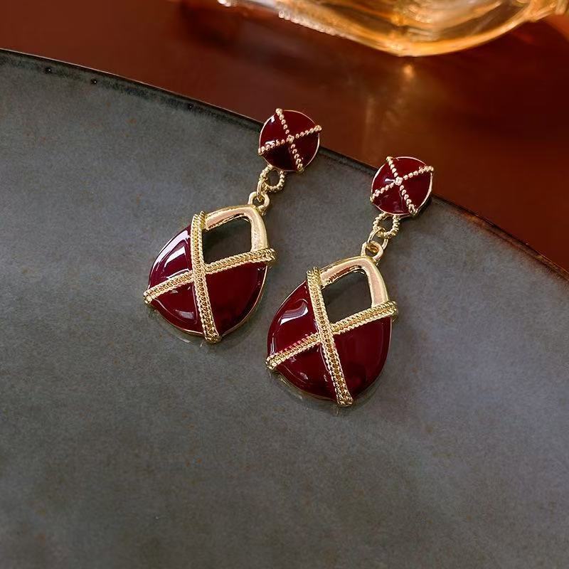 Vintage-inspired earrings