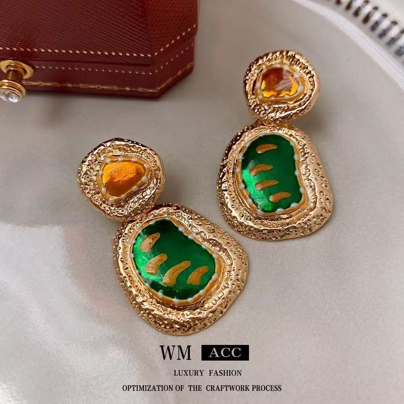 Vintage-inspired earrings