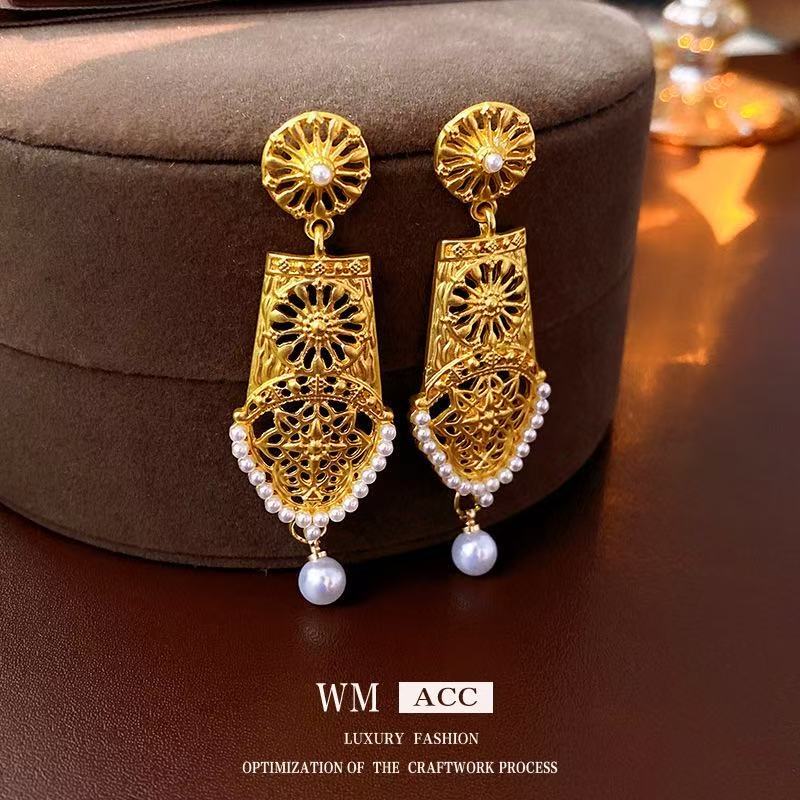 Vintage-inspired earrings