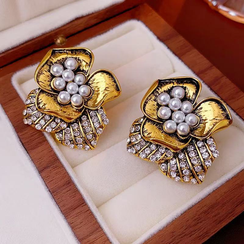 Vintage-inspired earrings