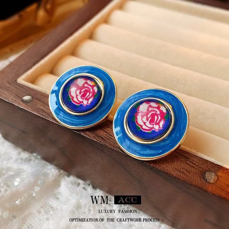 Vintage-inspired earrings
