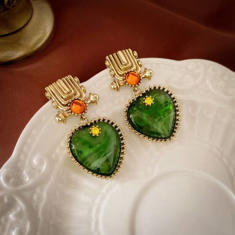 Vintage-inspired earrings