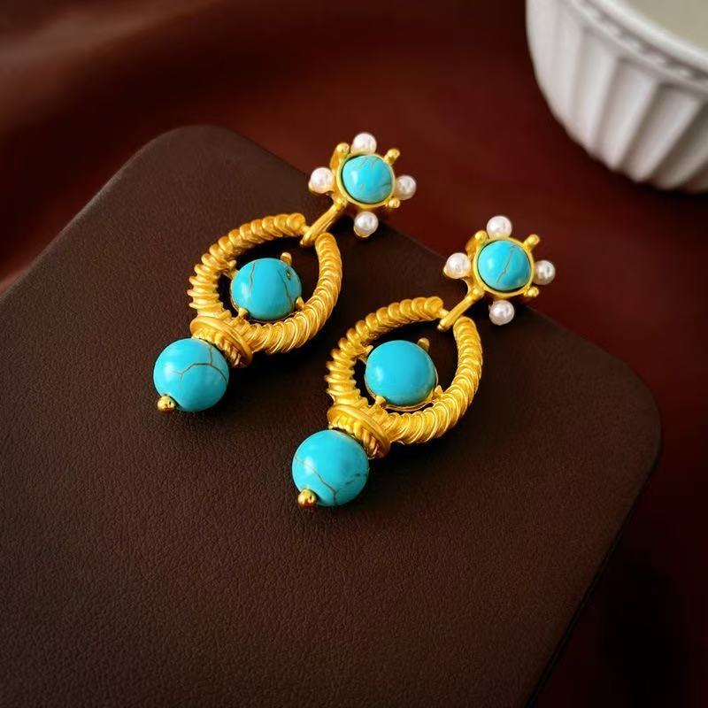 Vintage-inspired earrings