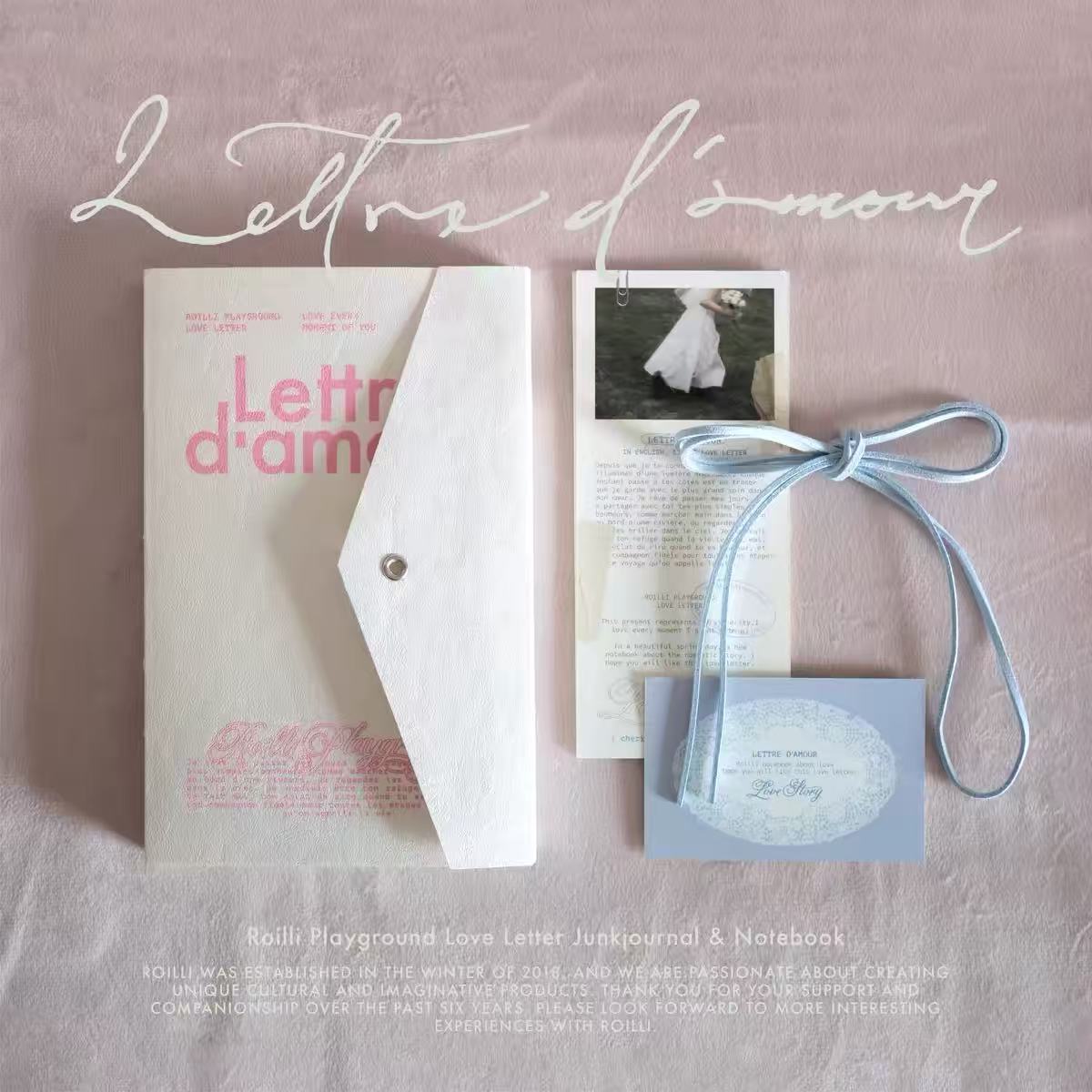 ROILLI Love Letter • The First Love Letter Narrow B6 Journal Notebook