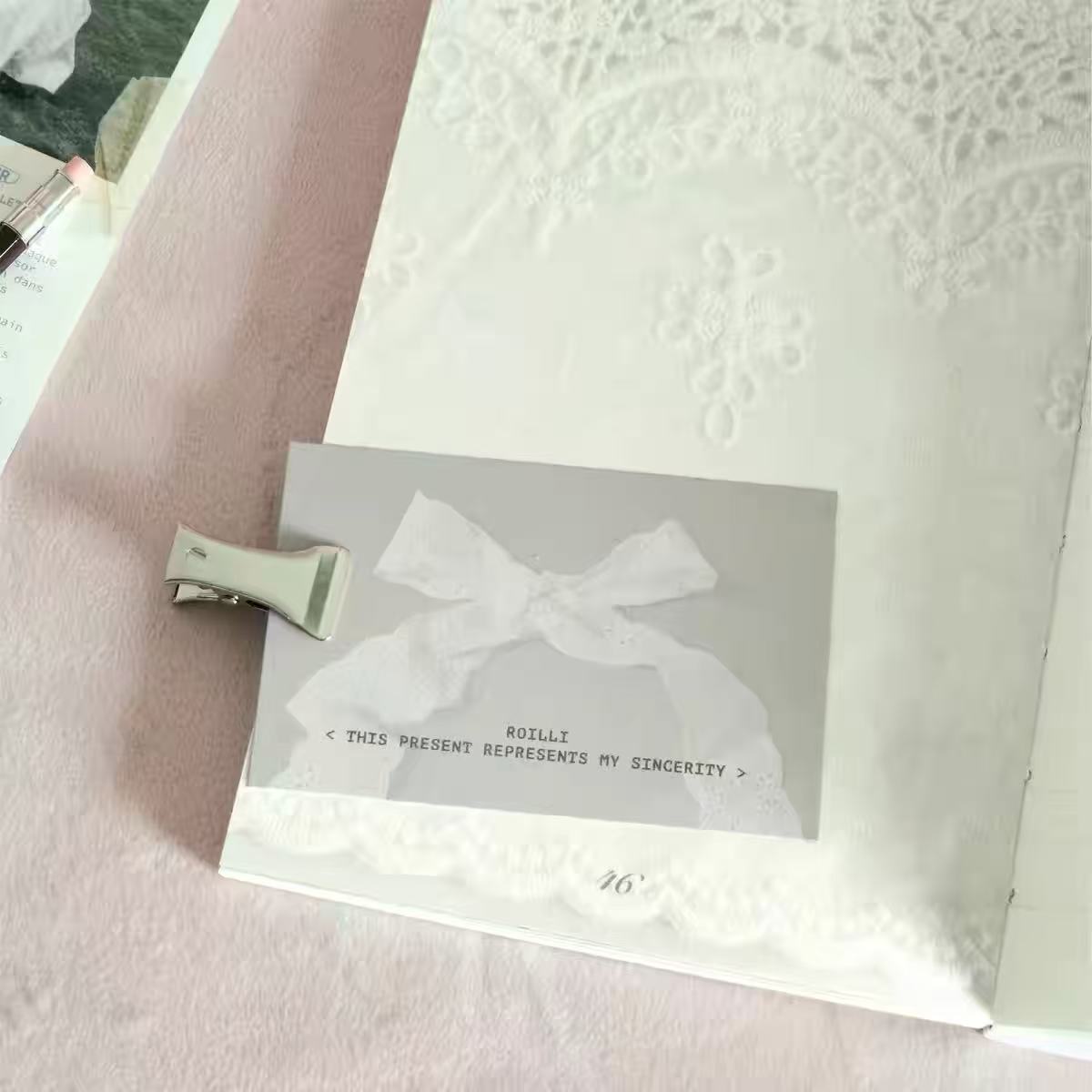 ROILLI Love Letter • The First Love Letter Narrow B6 Journal Notebook