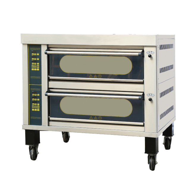 Baking deck oven