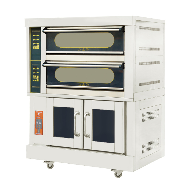 Baking deck oven