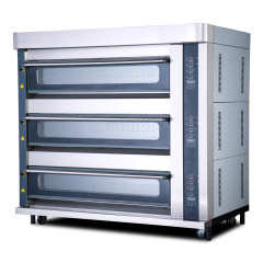 Baking deck oven