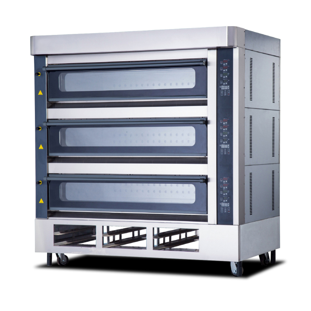 Baking deck oven