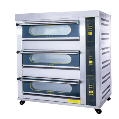 Baking deck oven