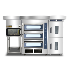 Baking deck oven