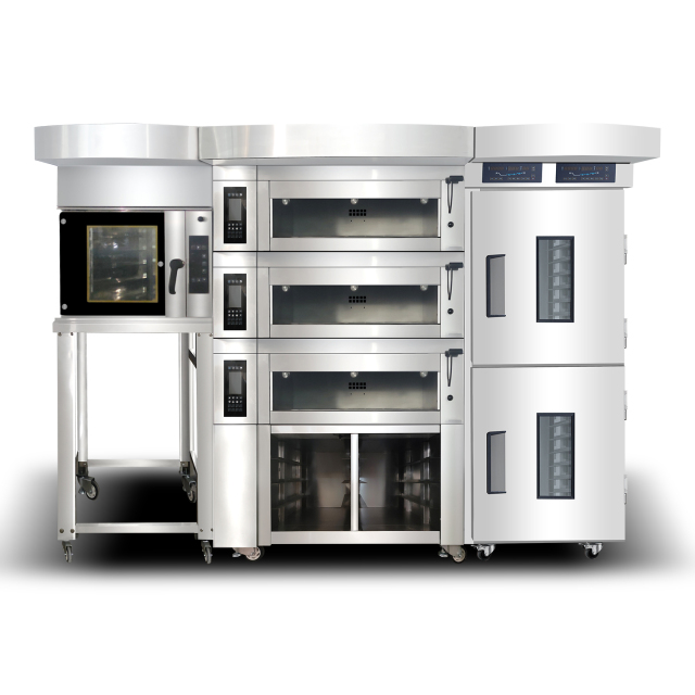 Baking deck oven