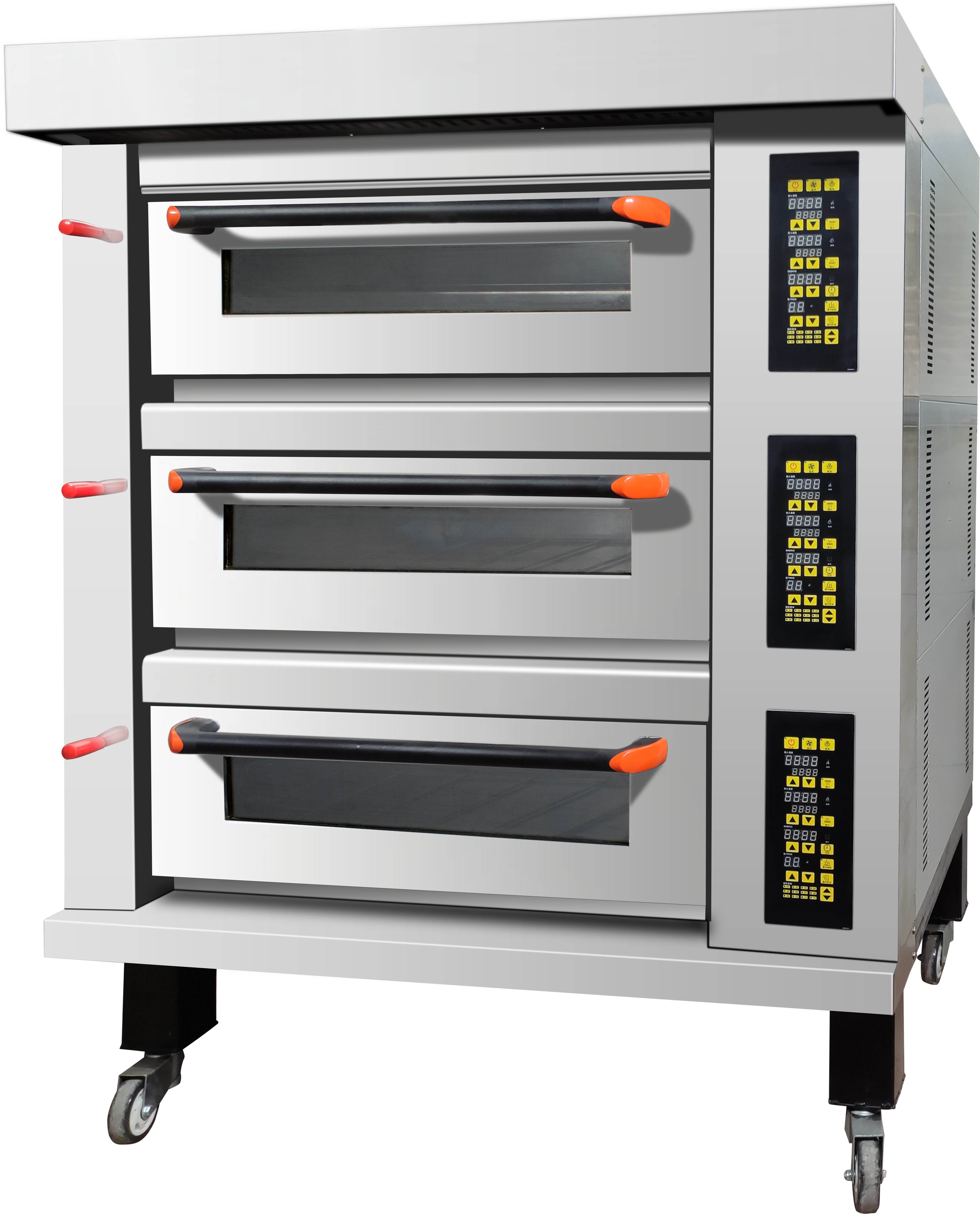 Baking deck oven