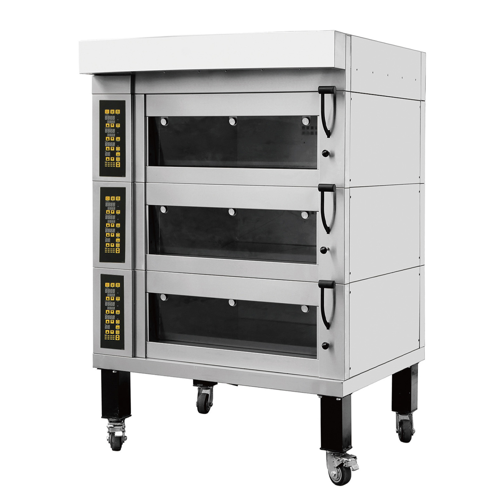 Baking deck oven