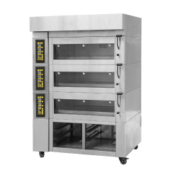 Baking deck oven