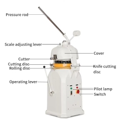Semi-automatic Dough Divider Rounder Machine