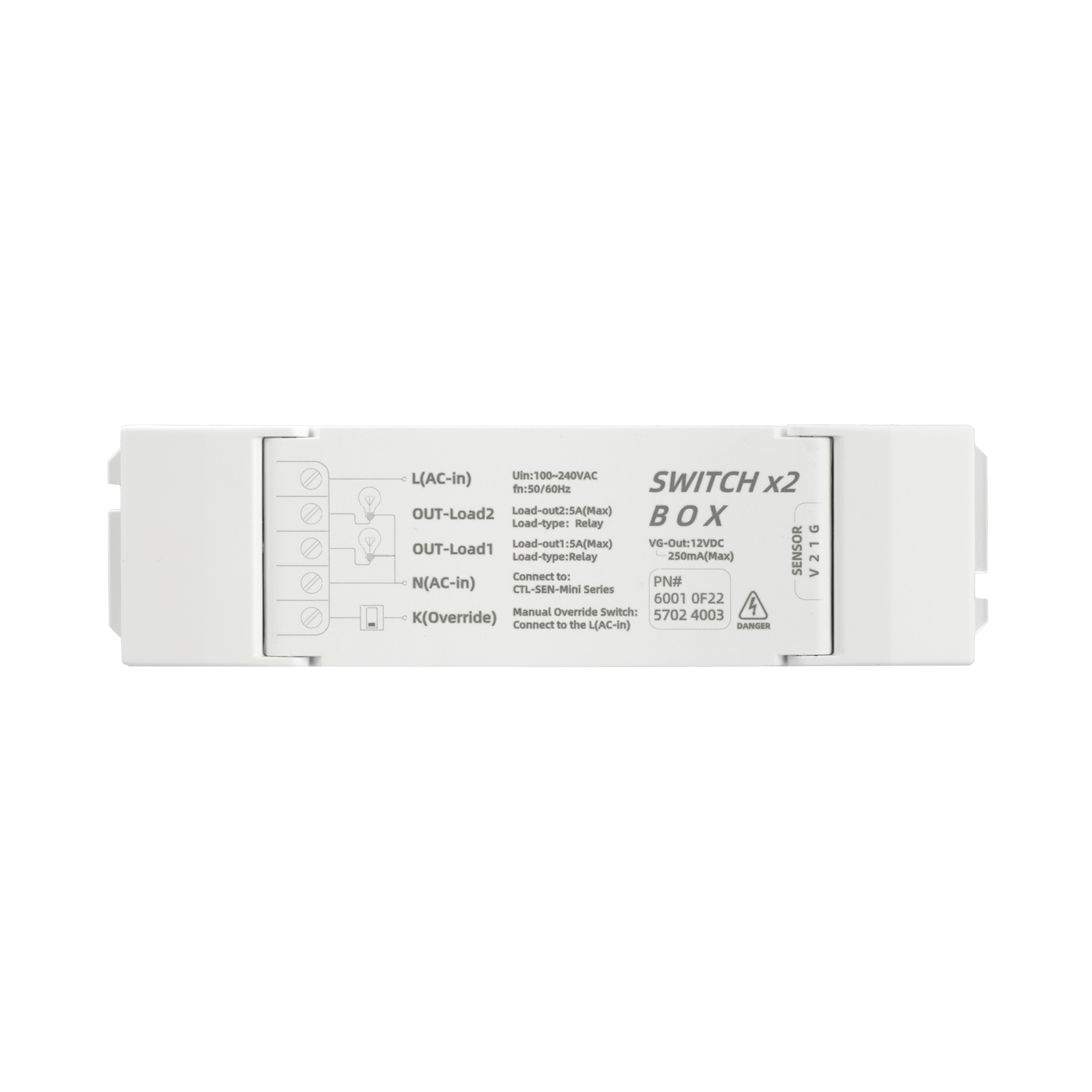Mini Box(2 Channel Switch Output,Max 1KW)