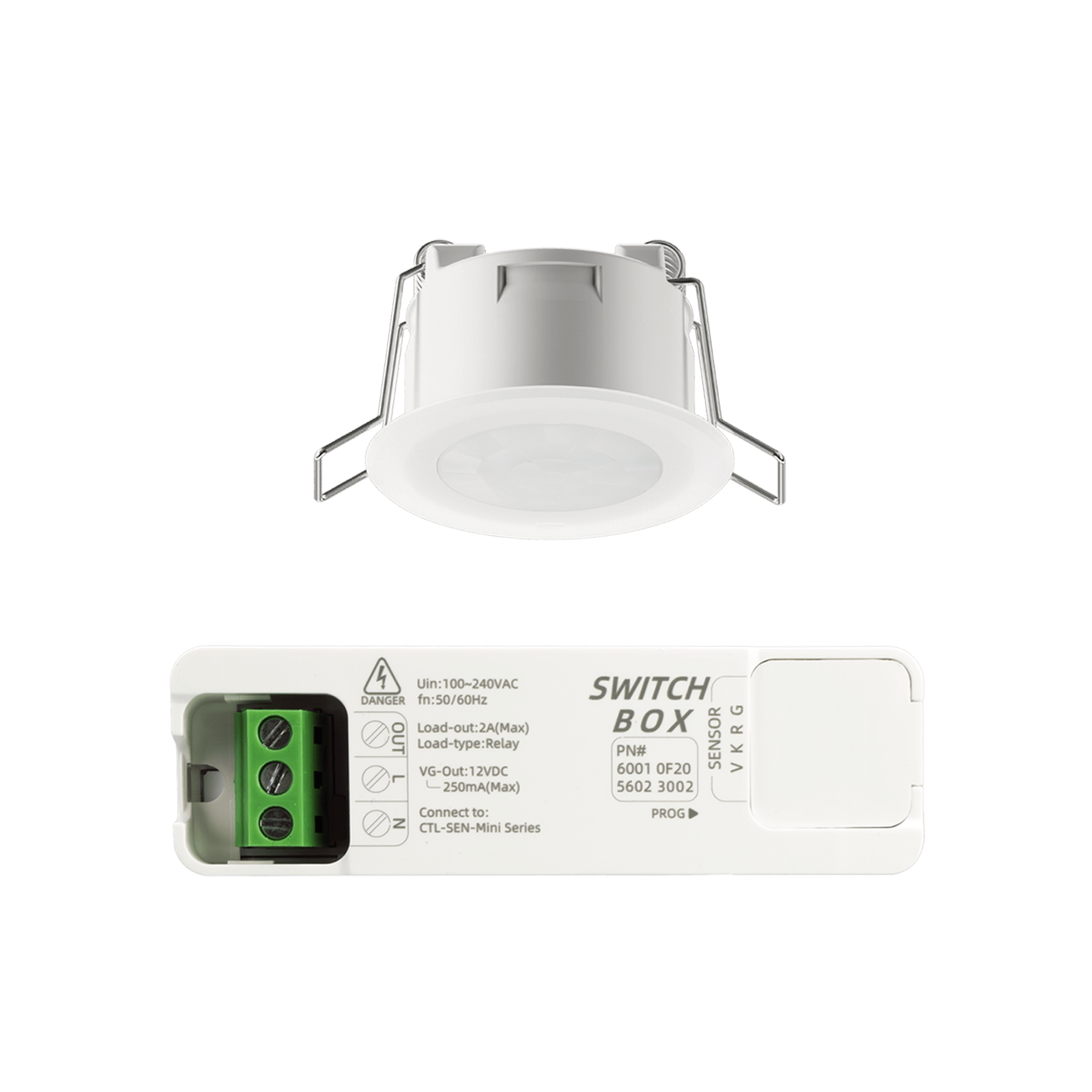 Mini PIR 360 Motion Sensor (Switch 300W)