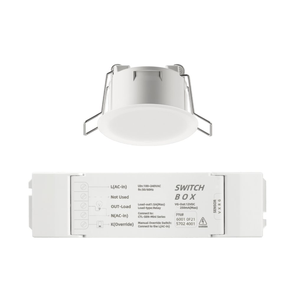 Mini 24G Radar Presence Sensor (Tuya WiFi & Switch 1KW)
