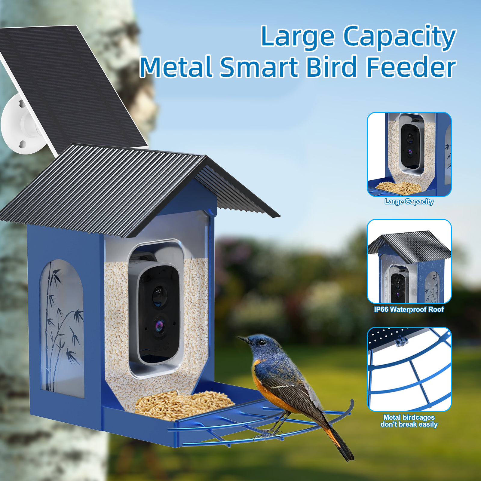 Metal Bird Feeder