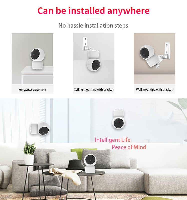 2/3/4MP WiFi PTZ Camera