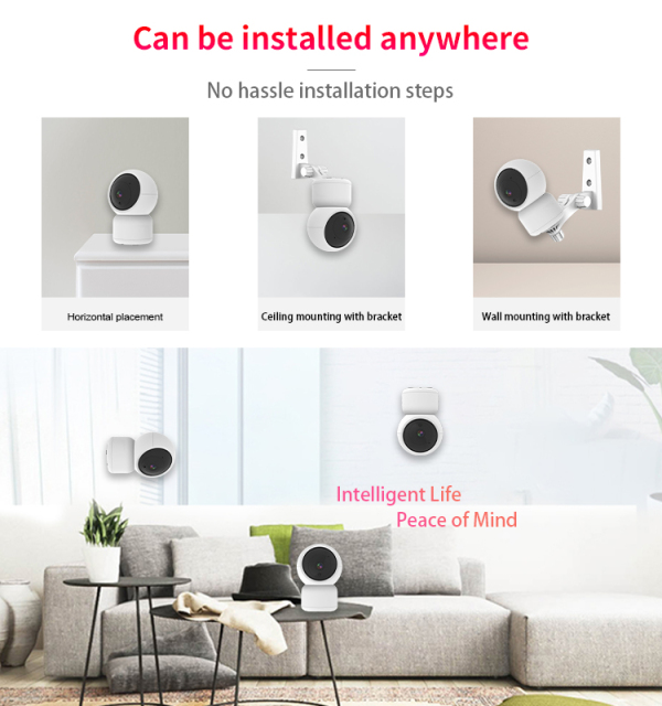 2/3/4MP WiFi PTZ Camera