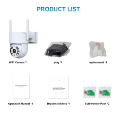 PTZ Camera with Double Flashing Alarm