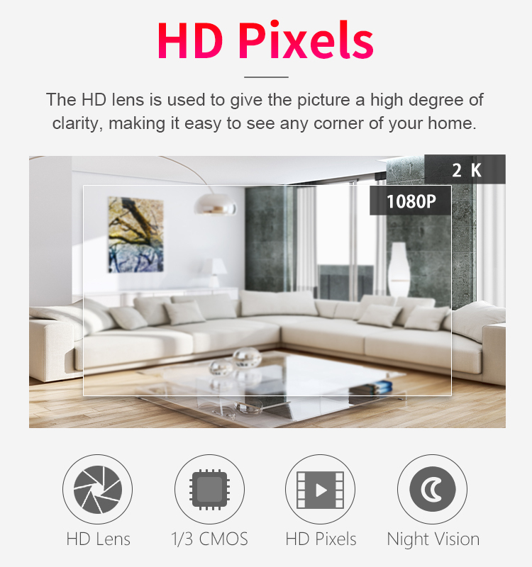2/3/4MP WiFi PTZ Camera