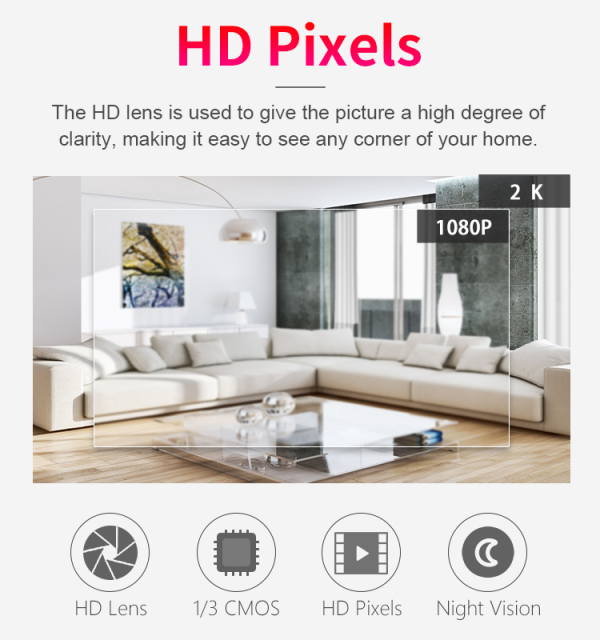 2/3/4MP WiFi PTZ Camera