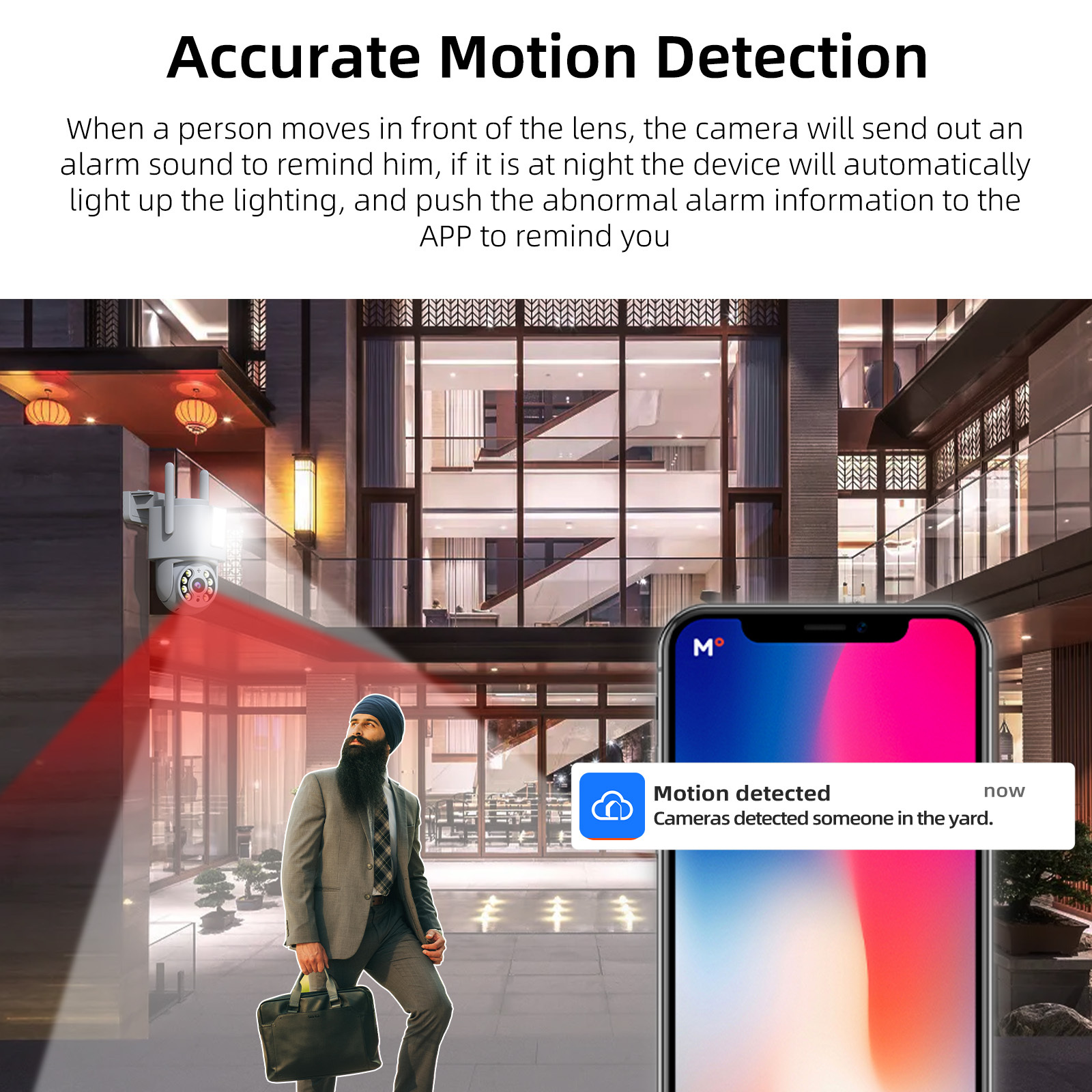 5G Dual Band WiFi Floodlight Camera