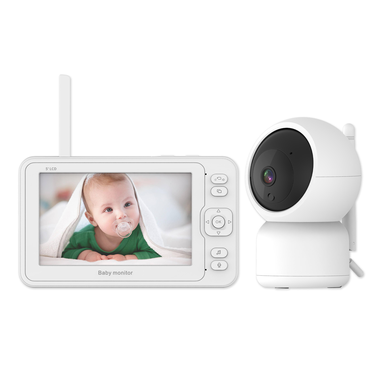 Baby Monitor with 5-inch Screen