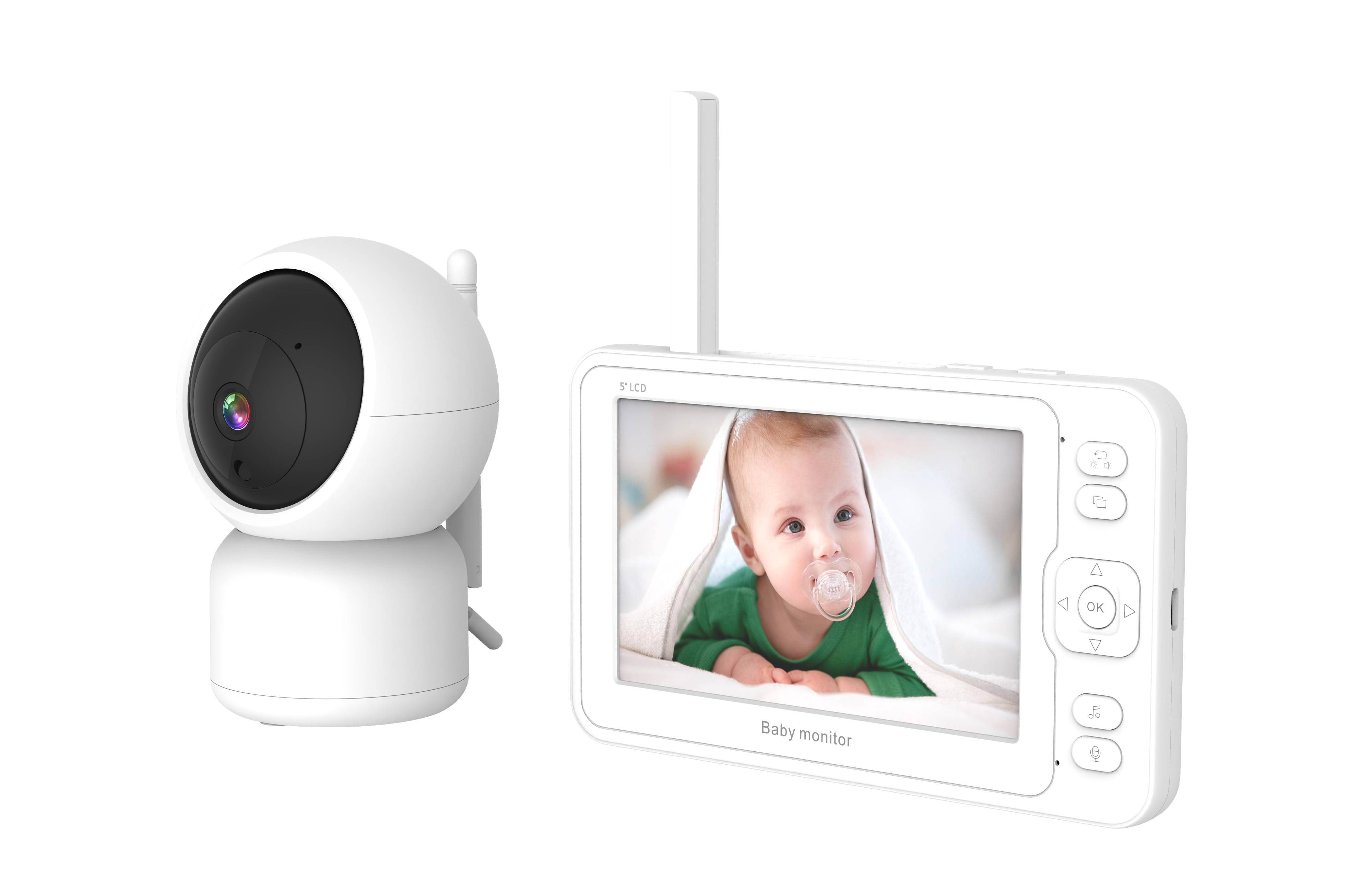 Baby Monitor with 5-inch Screen