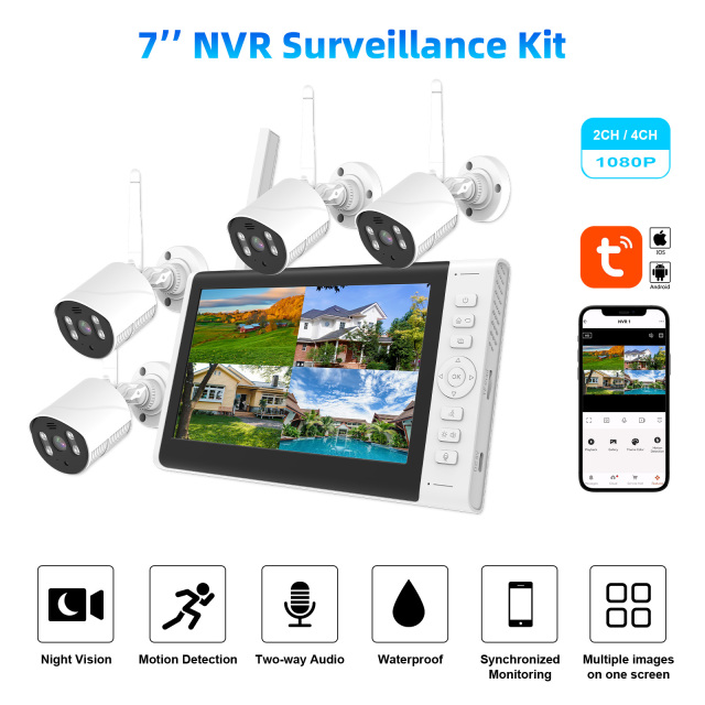 7inch Tuya NVR Kit