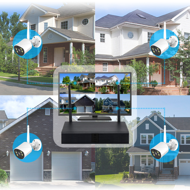 2K Bullet Camera NVR System