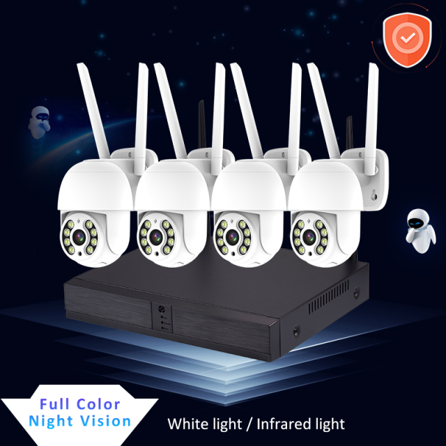 4CH PTZ Camera NVR System