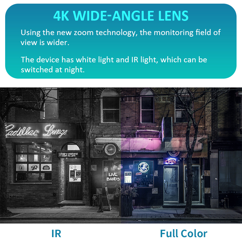 Dual-lens Dome Camera 4K