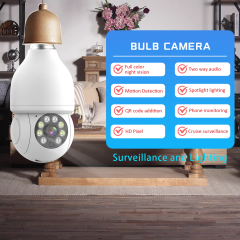 Black 2MP/3MP Light Bulb Camera