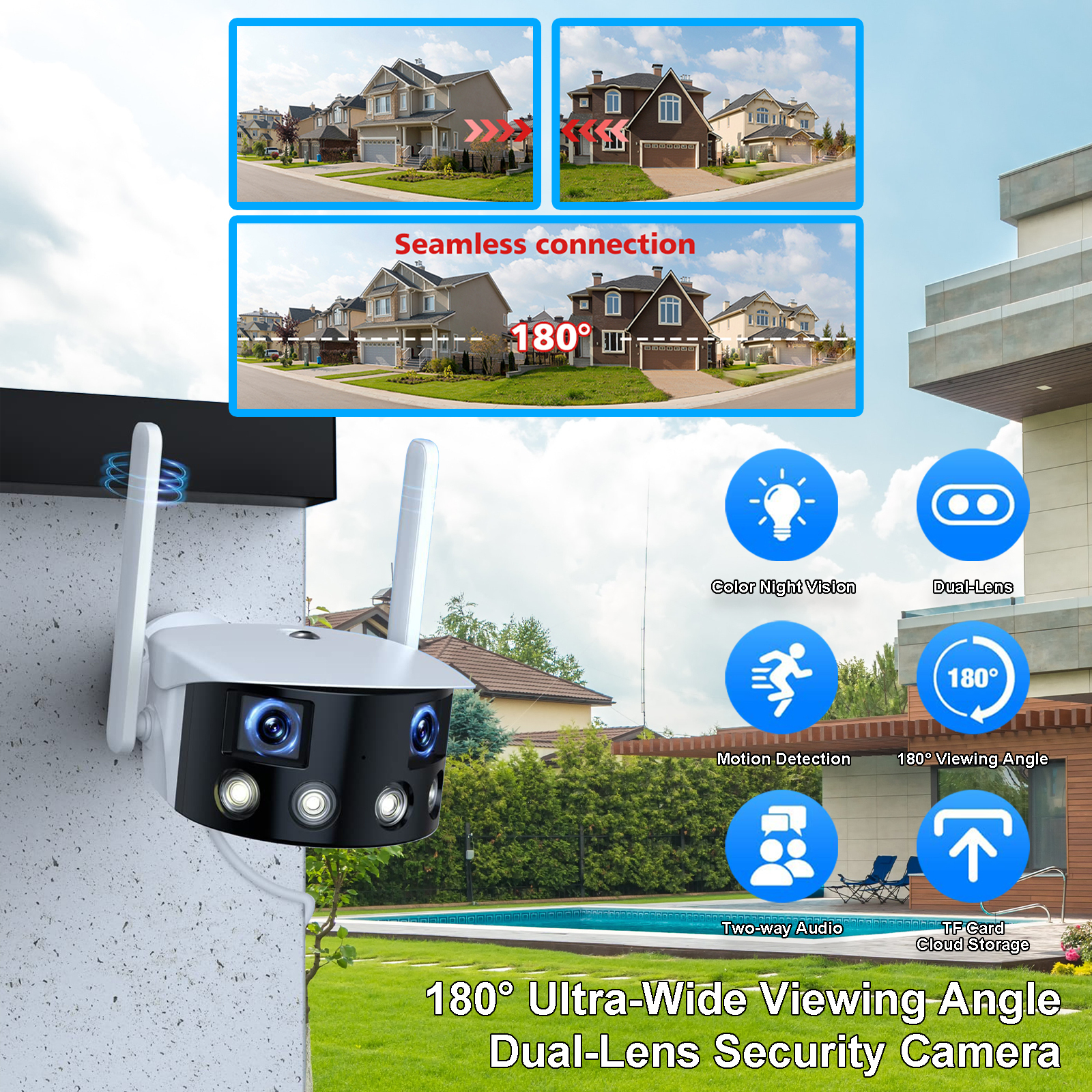 Dual-lens 32:9 Panoramic Camera