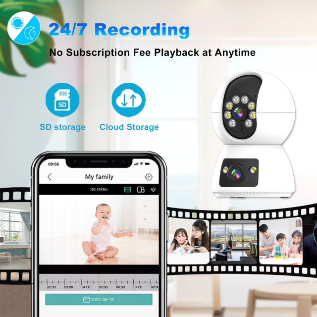 Indoor Dual-lens Camera