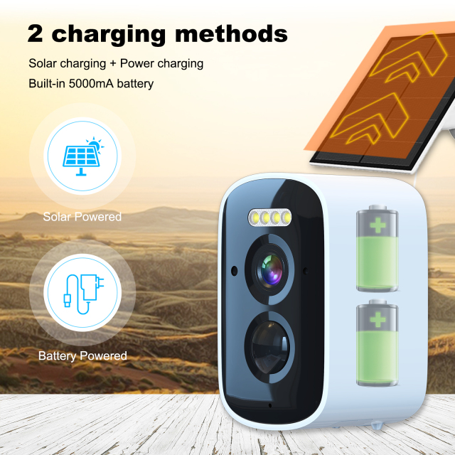 5MP Solar Battery Camera