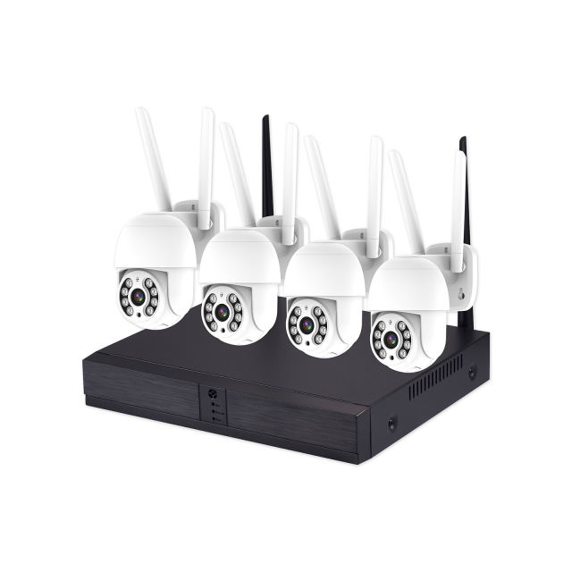 4CH PTZ Camera NVR System