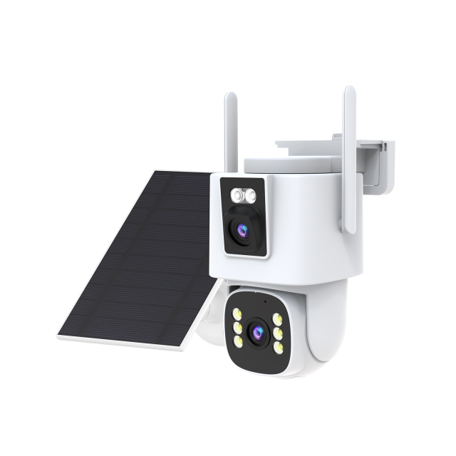 4G AOV solar battery camera