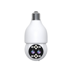 5X Zoom Dual-lens Light Bulb Camera