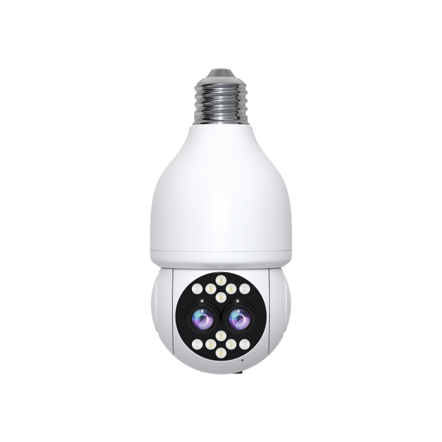 5X Zoom Dual-lens Light Bulb Camera