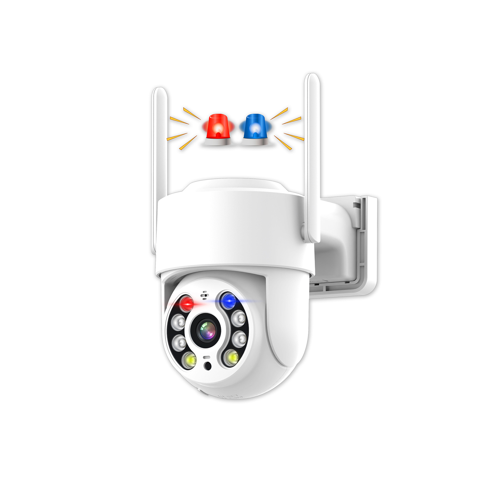 PTZ Camera with Double Flashing Alarm