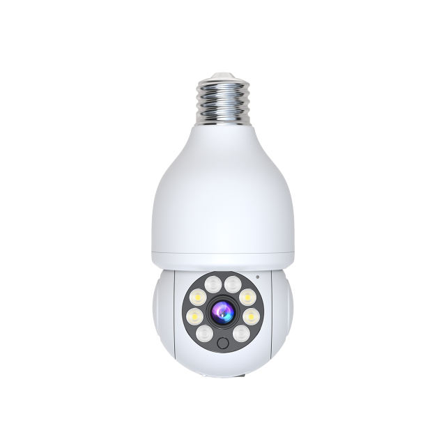 Black 2MP/3MP Light Bulb Camera