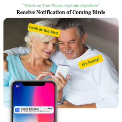 Bamboo Al Smart Bird Feeder